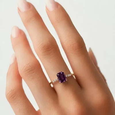 Amethyst Ring-prism