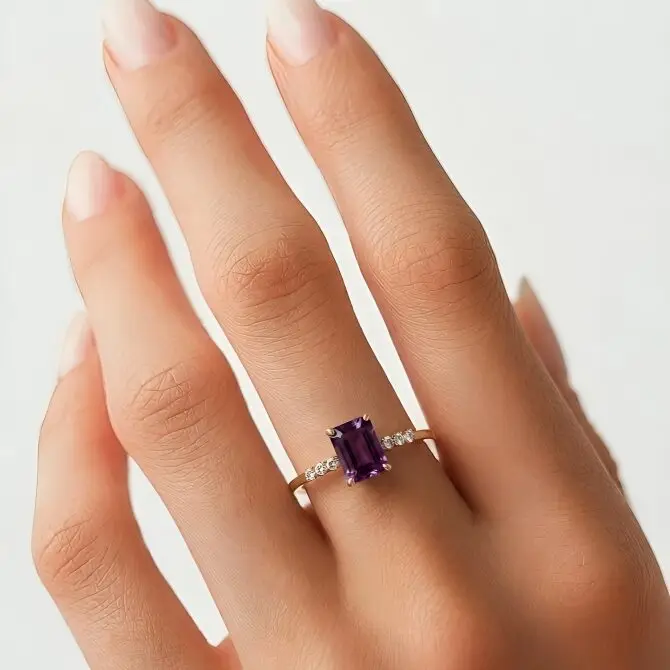 Amethyst Ring-prism