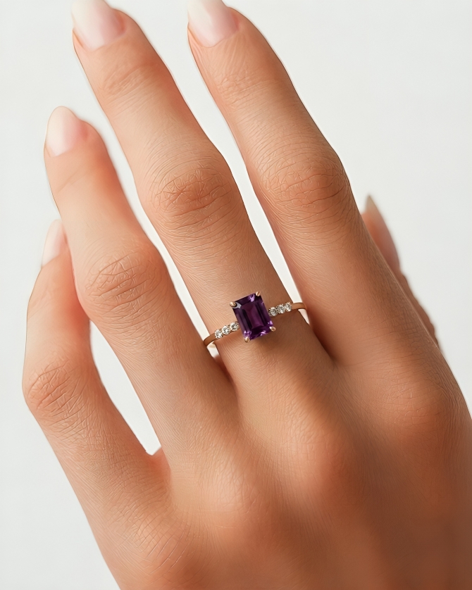 Amethyst Ring-prism