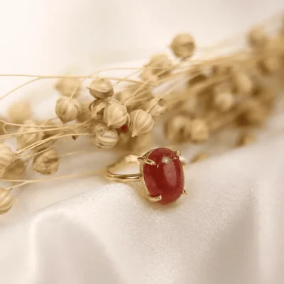 Carnelian-Ring-Raw