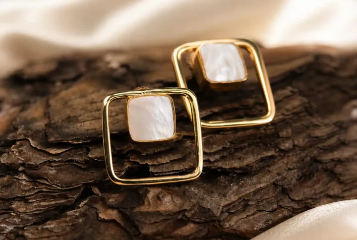 Mother of pearl earrings