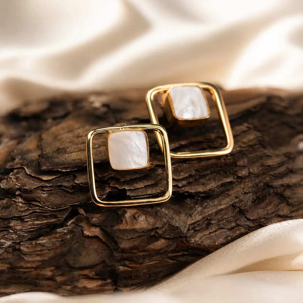 Mother of pearl earrings