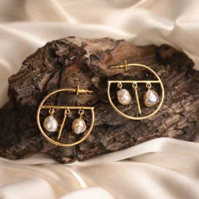 Mother of pearl earrings