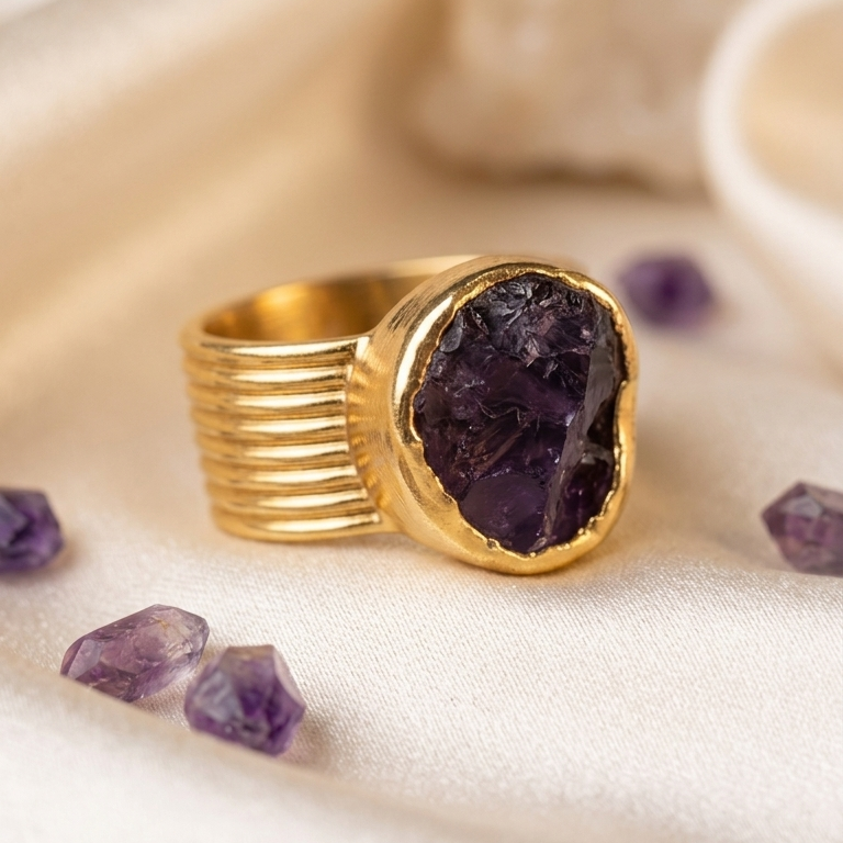 Muse Amethyst Ring