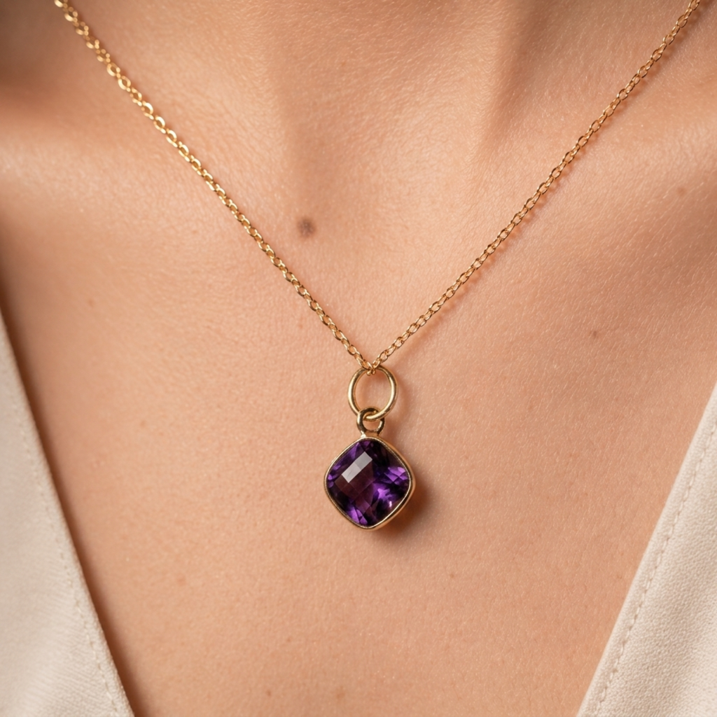 amethyst pendant