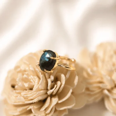 labradorite-ring